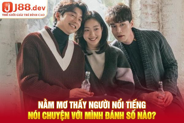 Nằm mơ thấy người nổi tiếng nói chuyện với mình đánh số nào?